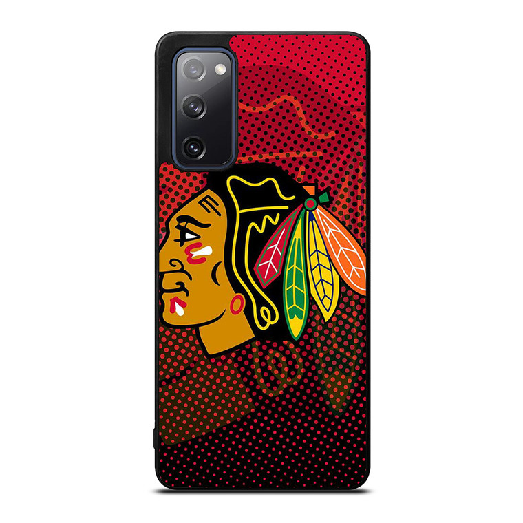 CHICAGO BLACKHAWKS HOCKEY TEAM LOGO EMBLEM Samsung Galaxy S20 FE Case Cover