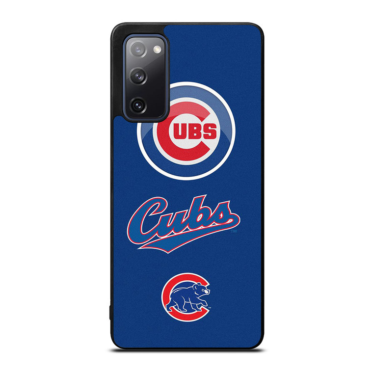 CHICAGO CUBS ICON BASEBALL TEAM LOGO Samsung Galaxy S20 FE Case Cover