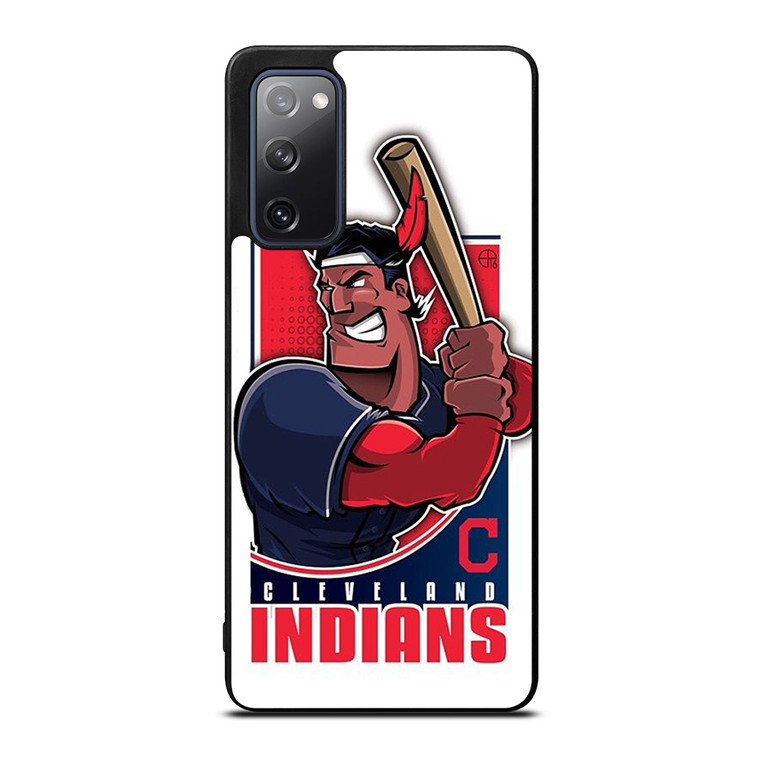 CLEVELAND INDIANS LOGO BASEBALL ICON Samsung Galaxy S20 FE Case Cover