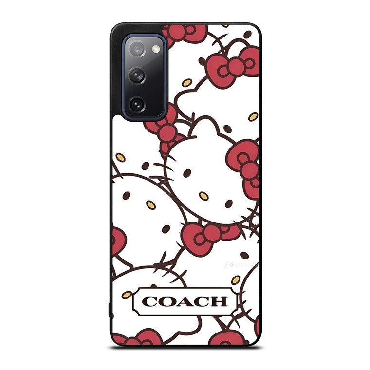 COACH NEW YORK HELLO KITTY FACE COLLAGE Samsung Galaxy S20 FE Case Cover