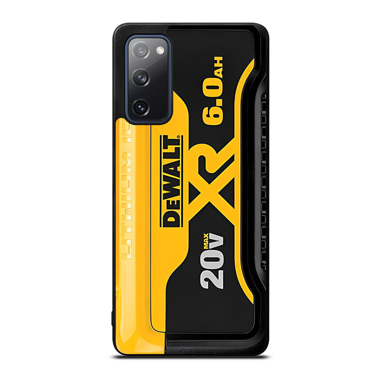 DEWALT TOOL LOGO LITHIUM BATTERY Samsung Galaxy S20 FE Case Cover