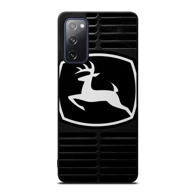 JOHN DEERE TRACTOR LOGO BLACK Samsung Galaxy S20 FE Case Cover