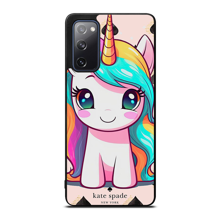 KATE SPADE NEW YORK LOGO PRETTY UNICORN Samsung Galaxy S20 FE Case Cover