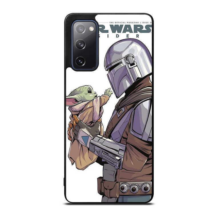 MANDALORIAN AND BABY YODA STAR WARS INSIDER Samsung Galaxy S20 FE Case Cover