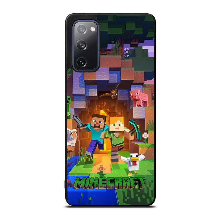 MINECRAFT GAMES WALLPAPER Samsung Galaxy S20 FE Case Cover