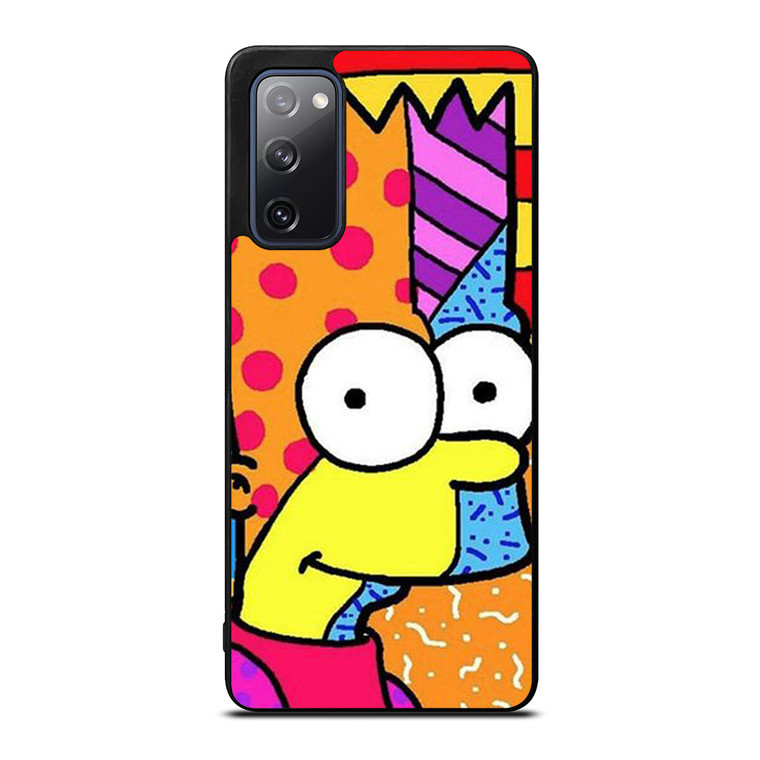 ROMERO BRITTO BART SIMPSONS ART Samsung Galaxy S20 FE Case Cover