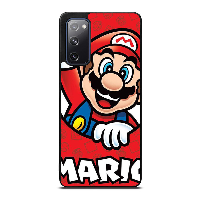 SUPER MARIO BROSS NINTENDO GAME ICON Samsung Galaxy S20 FE Case Cover