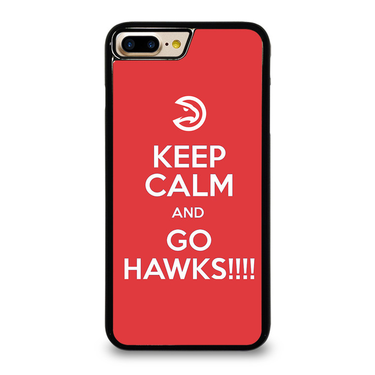 KEEP CALM AND GO ATLANTA HAWKS iPhone 7 / 8 Plus Case Cover
