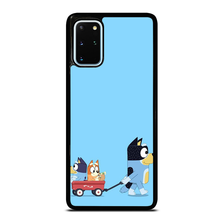 HEELERS FAMILY BLUEY CARTOON Samsung Galaxy S20 Plus Case Cover