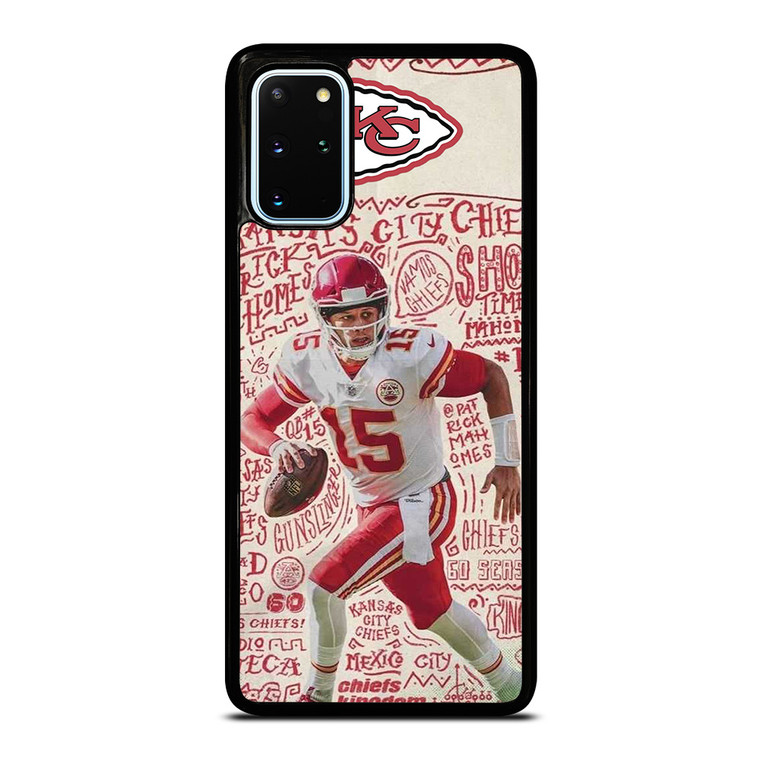 KANSAS CITY CHIEFS 15 PATRICK MAHOMES Samsung Galaxy S20 Plus Case Cover
