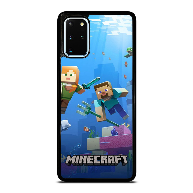 MINECRAFT GAMES UNDER WATER Samsung Galaxy S20 Plus Case Cover