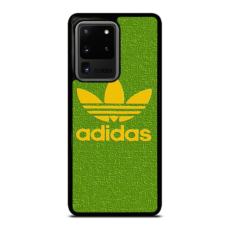 ADIDAS LOGO YELLOW GREEN Samsung Galaxy S20 Ultra Case Cover