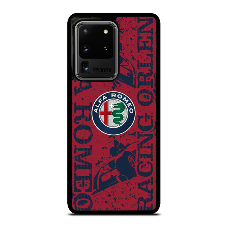 ALFA ROMEO LOGO ART CAR ICON Samsung Galaxy S20 Ultra Case Cover ALFA ROMEO LOGO ART CAR ICON Samsung Galaxy S20 Ultra Case Cover