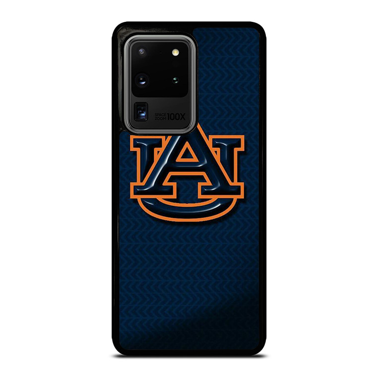 AUBRUN TIGERS FOOTBALL UNIVERSITY TEAM LOGO BLUE Samsung Galaxy S20 Ultra Case Cover