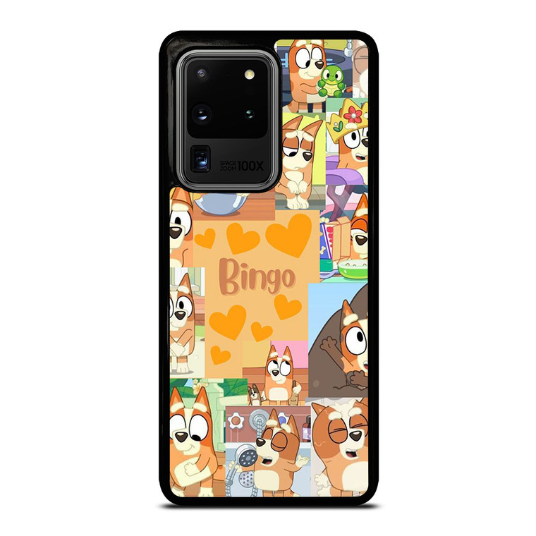 BLUEY BINGO CARTOON SERIES Samsung Galaxy S20 Ultra Case Cover