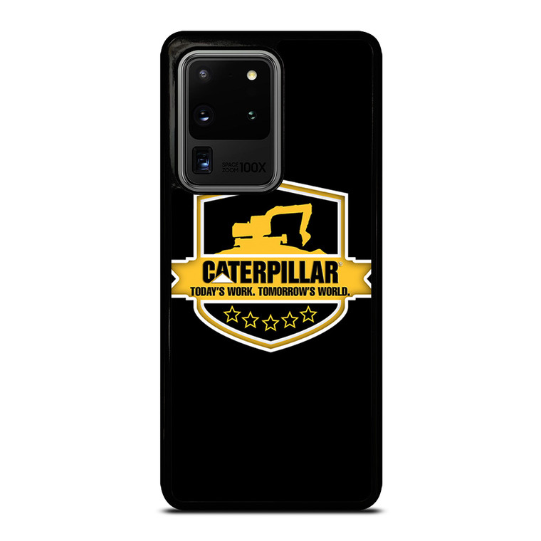 CATERPILLAR TRACTOR LOGO CAT ICON TODAY'S WORK Samsung Galaxy S20 Ultra Case Cover