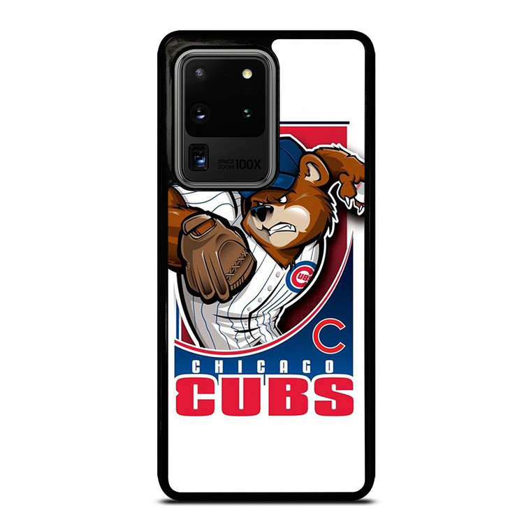 CHICAGO CUBS LOGO BASEBALL TEAM ICON Samsung Galaxy S20 Ultra Case Cover