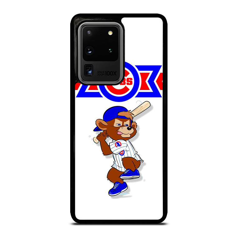 CHICAGO CUBS LOGO BASEBALL TEAM MASCOT Samsung Galaxy S20 Ultra Case Cover