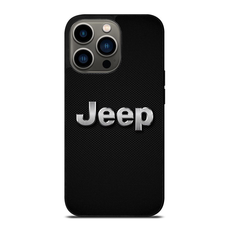 JEEP CARBON FIBER iPhone 13 Pro Case Cover