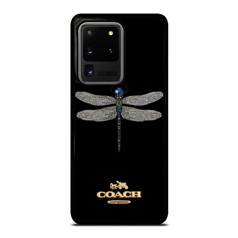 COACH NEW YORK LOGO DRAGONFLY Samsung Galaxy S20 Ultra Case Cover