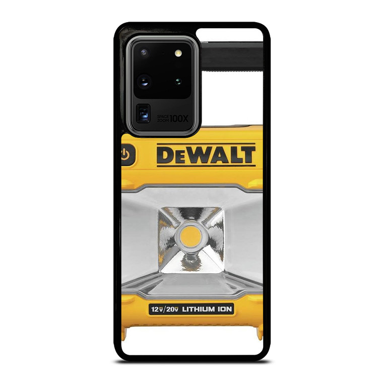 DEWALT TOOL LOGO LED WORK LIGHT Samsung Galaxy S20 Ultra Case Cover