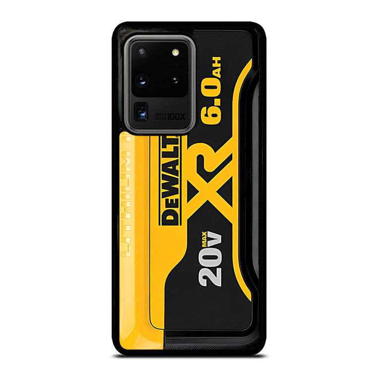 DEWALT TOOL LOGO LITHIUM BATTERY Samsung Galaxy S20 Ultra Case Cover
