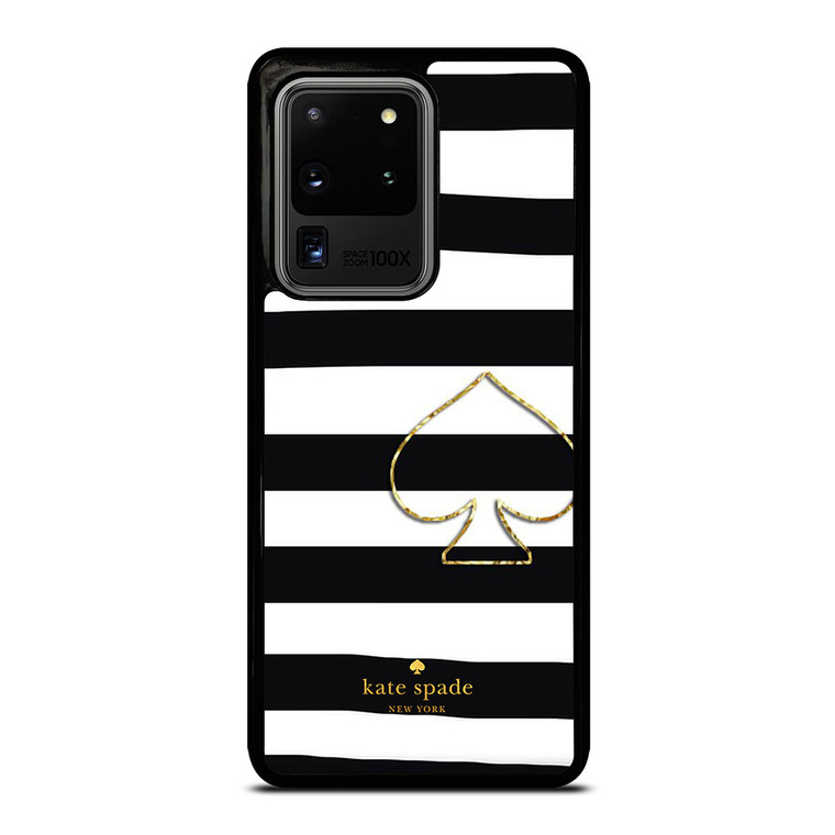 KATE SPADE NEW YORK BLACK STRIPES Samsung Galaxy S20 Ultra Case Cover