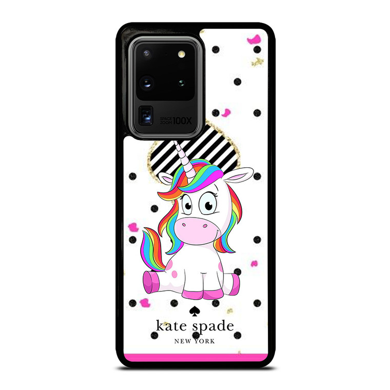 KATE SPADE NEW YORK LOGO CUTE UNICORN Samsung Galaxy S20 Ultra Case Cover