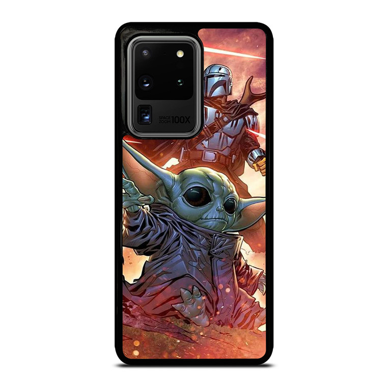 MANDALORIAN AND BABY YODA STAR WARS Samsung Galaxy S20 Ultra Case Cover