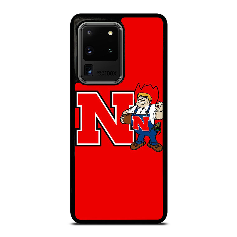 NEBRASKA HUSKERS ICON UNIVERSITY FOOTBALL LOGO Samsung Galaxy S20 Ultra Case Cover