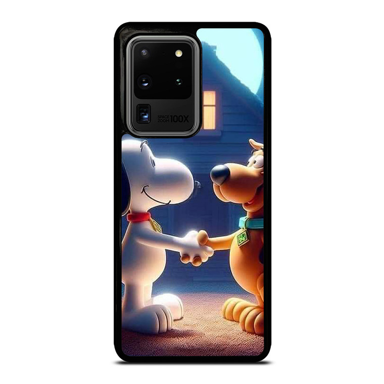 SNOOPY THE PEANUTS AND SCOOBY DOO Samsung Galaxy S20 Ultra Case Cover