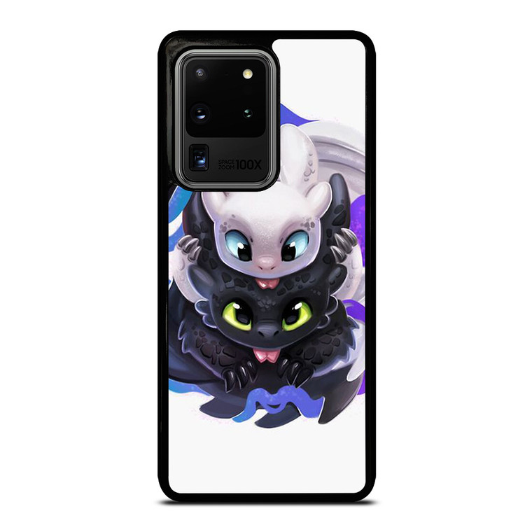 TOOTHLESS AND LIGHTFURY HOW TO TRAIN YOUR DRAGON Samsung Galaxy S20 Ultra Case Cover