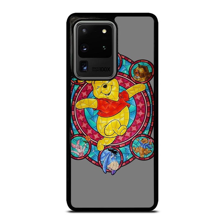 WINNIE THE POOH AND FRIENDS DISNEY MOZAIC ART Samsung Galaxy S20 Ultra Case Cover