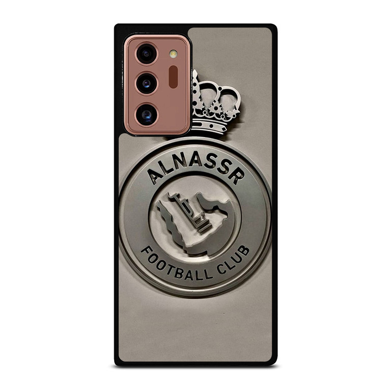 AL NASSR FOOTBALL LOGO METAL ICON Samsung Galaxy Note 20 Ultra Case Cover