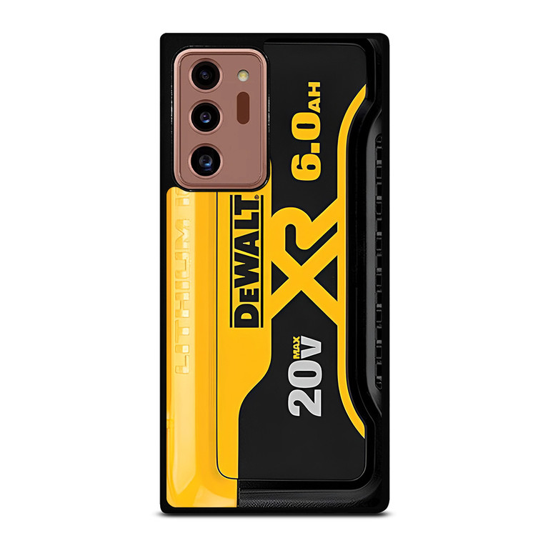 DEWALT TOOL LOGO LITHIUM BATTERY Samsung Galaxy Note 20 Ultra Case Cover