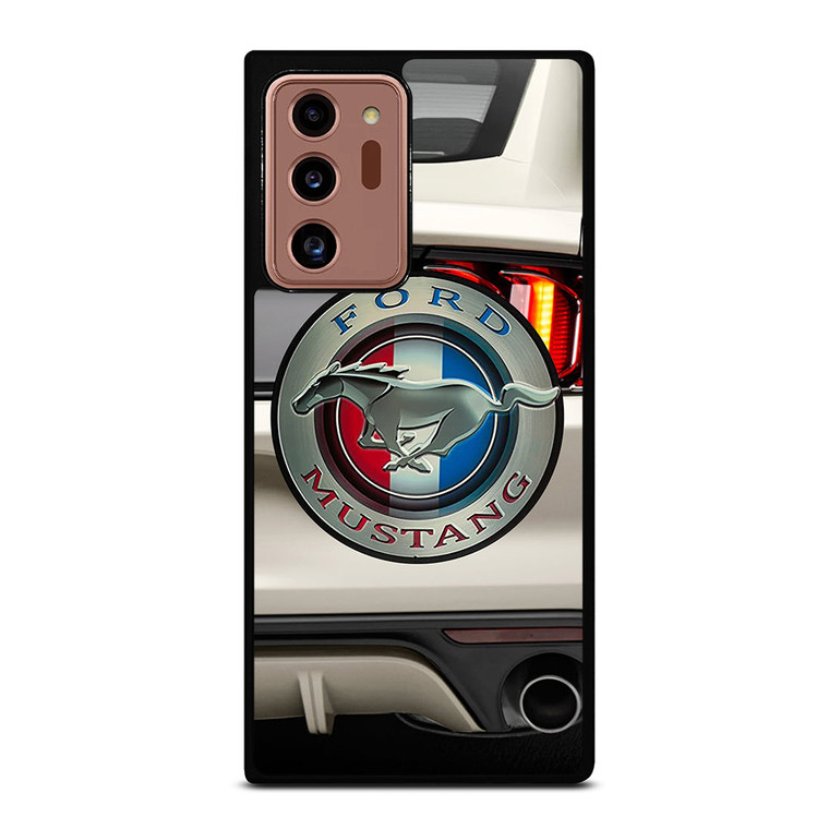 FORD MUSTANG CAR LOGO WHITE Samsung Galaxy Note 20 Ultra Case Cover