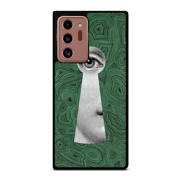 FORNASETTI MALACHITE EYE KEY Samsung Galaxy Note 20 Ultra Case Cover