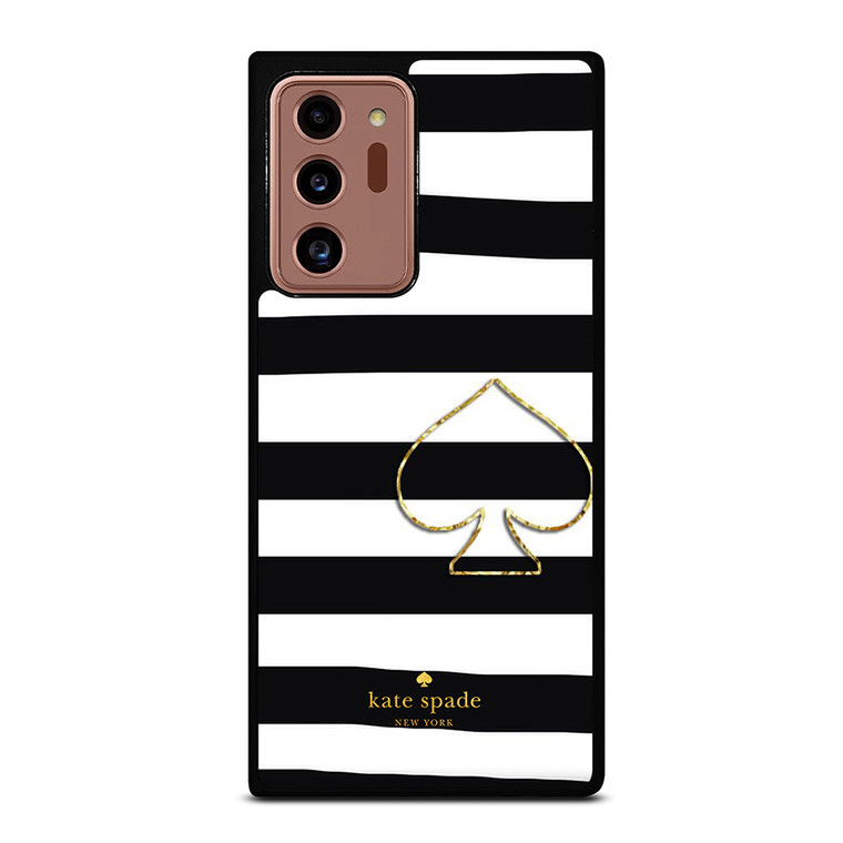KATE SPADE NEW YORK BLACK STRIPES Samsung Galaxy Note 20 Ultra Case Cover