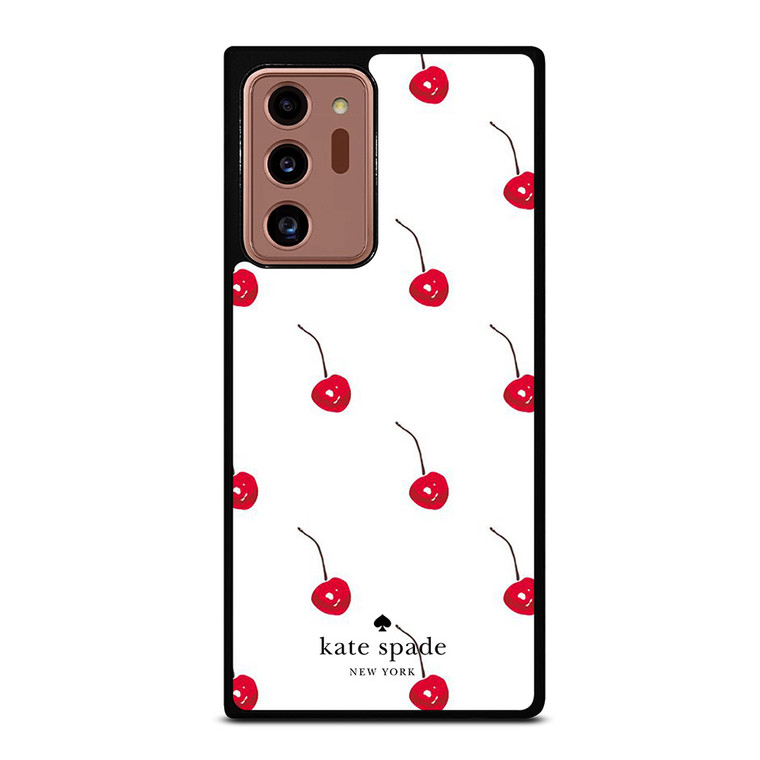 KATE SPADE NEW YORK LOGO CHERRIES Samsung Galaxy Note 20 Ultra Case Cover