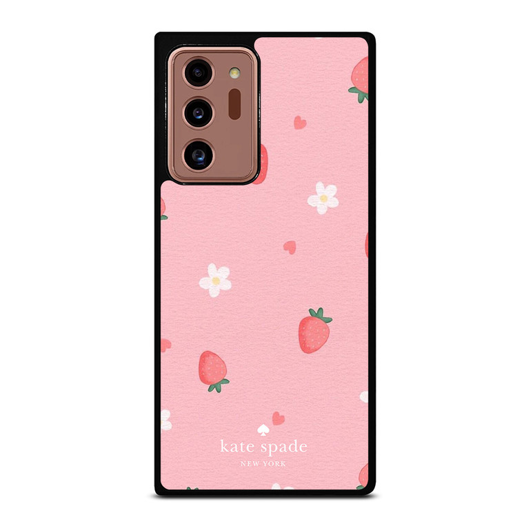 KATE SPADE NEW YORK LOGO STRAWBERRIES Samsung Galaxy Note 20 Ultra Case Cover