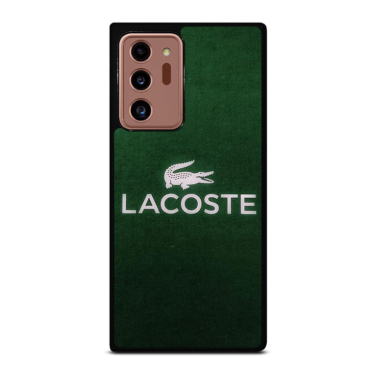 LACOSTE FASHION LOGO GREEN ICON Samsung Galaxy Note 20 Ultra Case Cover