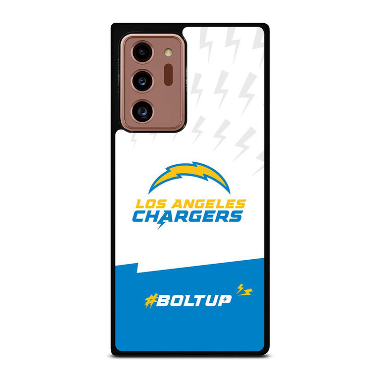 LOS ANGELES CHARGERS FOOTBALL LOGO BOLT UP Samsung Galaxy Note 20 Ultra Case Cover