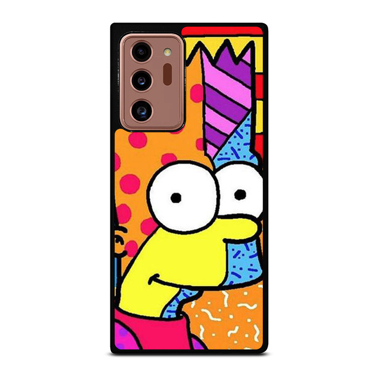 ROMERO BRITTO BART SIMPSONS ART Samsung Galaxy Note 20 Ultra Case Cover