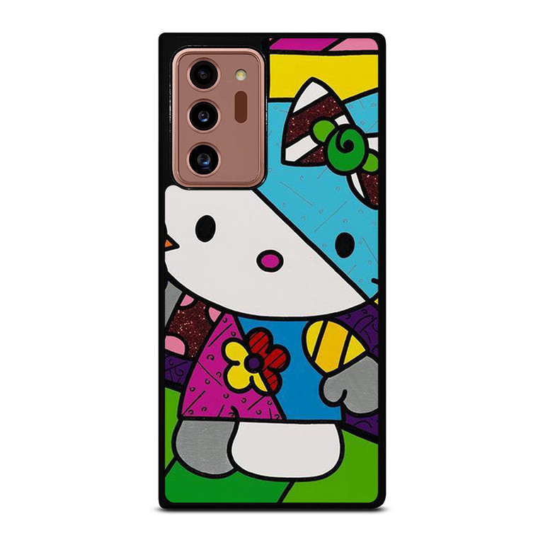 ROMERO BRITTO HELLO KITTY ART Samsung Galaxy Note 20 Ultra Case Cover