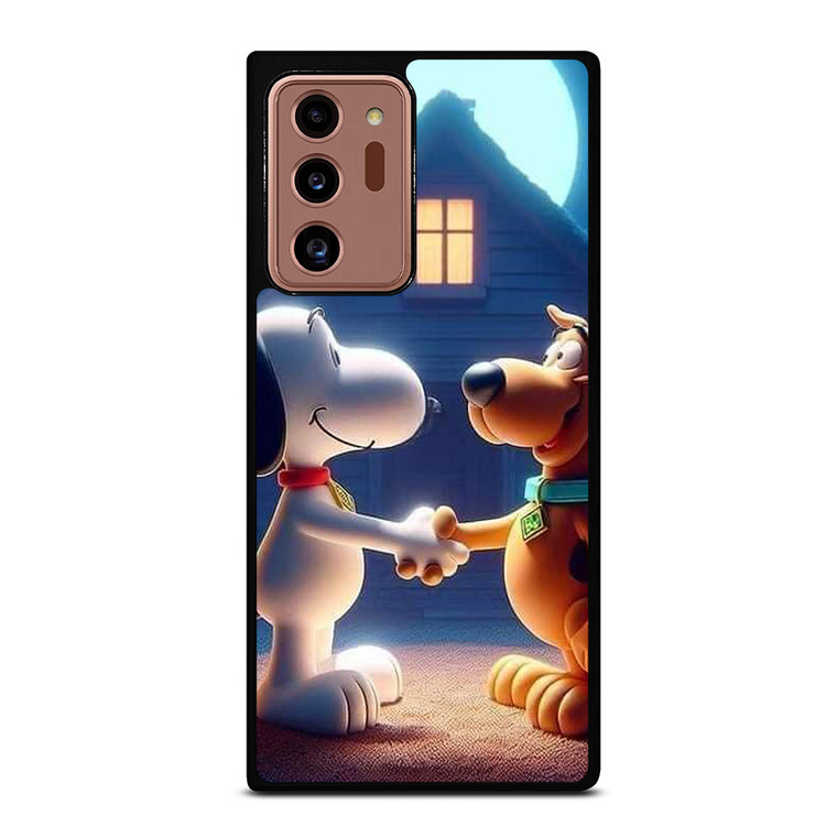 SNOOPY THE PEANUTS AND SCOOBY DOO Samsung Galaxy Note 20 Ultra Case Cover