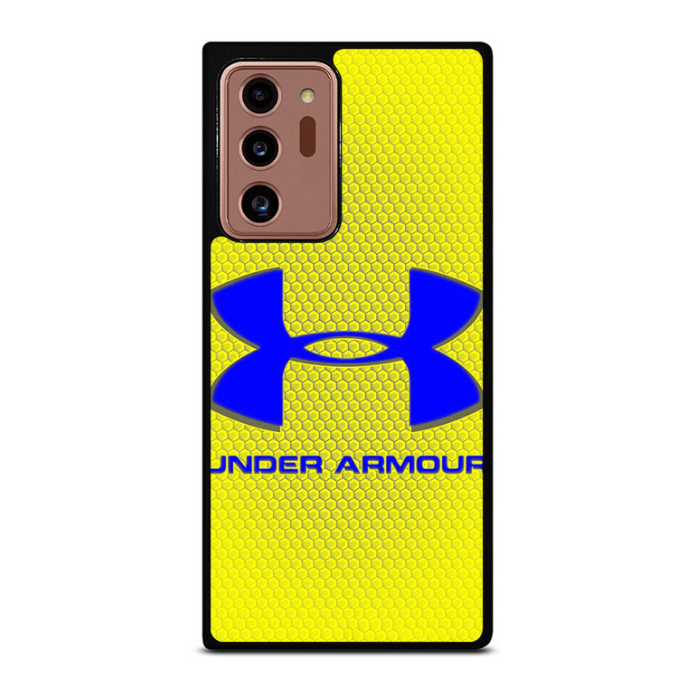 UNDER ARMOUR LOGO BLUE YELLOW Samsung Galaxy Note 20 Ultra Case Cover