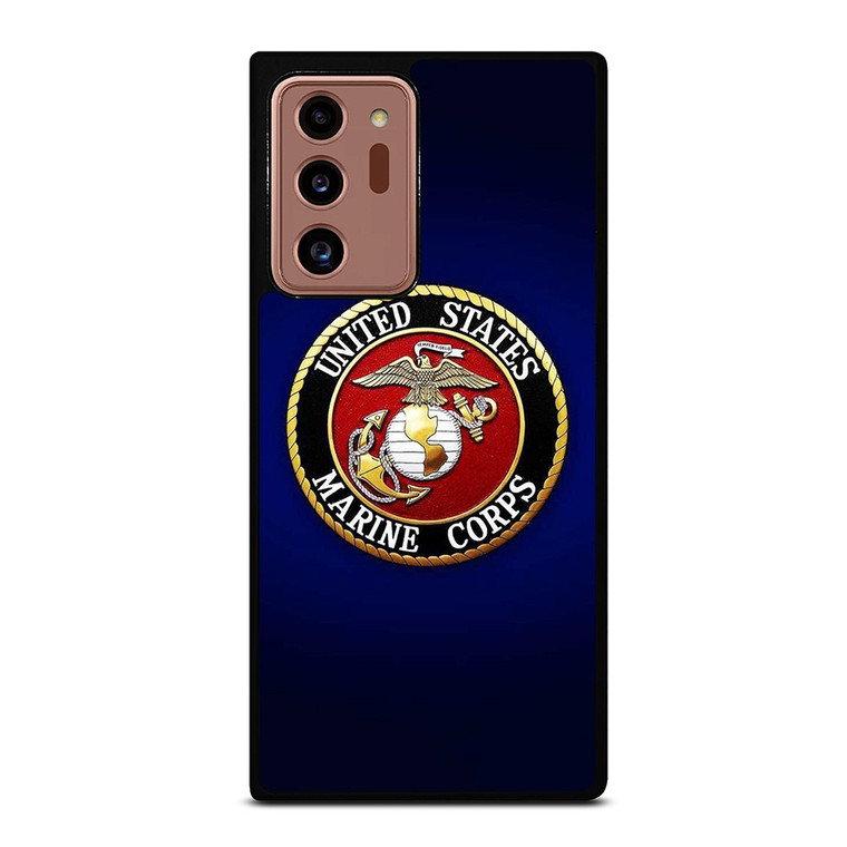 UNITED STATES US MARINE CORPS LOGO BLUE Samsung Galaxy Note 20 Ultra Case Cover UNITED STATES US MARINE CORPS LOGO BLUE Samsung Galaxy Note 20 Ultra Case Cover