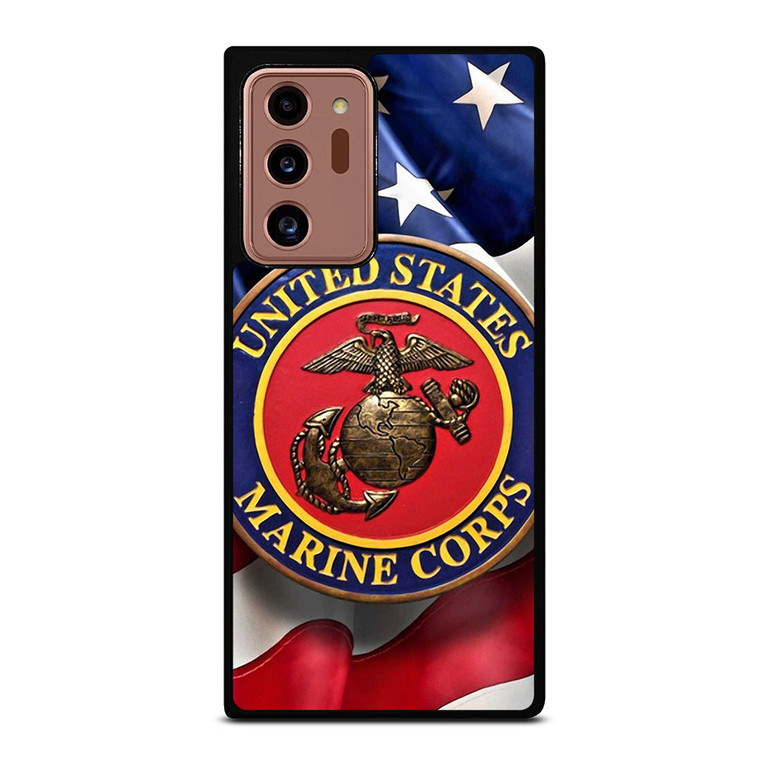 UNITED STATES US MARINE CORPS LOGO FLAG Samsung Galaxy Note 20 Ultra Case Cover