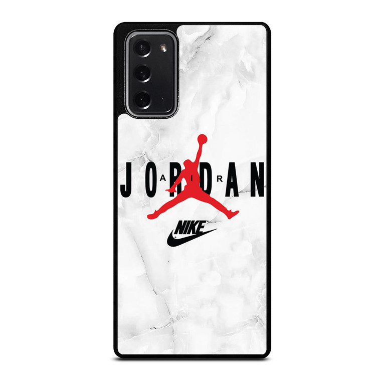 AIR JORDAN NIKE SHOES LOGO MARBLE Samsung Galaxy Note 20 Case Cover