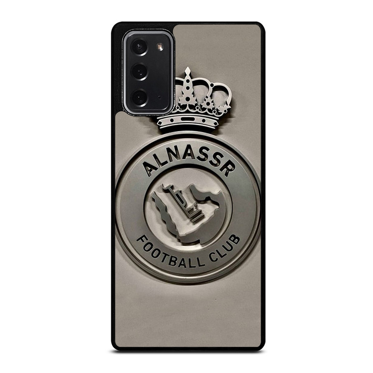 AL NASSR FOOTBALL LOGO METAL ICON Samsung Galaxy Note 20 Case Cover